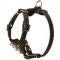 Durable Spiked Leather Puppy American Bulldog Harness