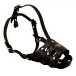 Anti Barking Leather American Bulldog Muzzle