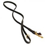 Handcrafted Leather American Bulldog Leash for Walking and Tracking