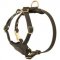 Spruce Leather American Bulldog Harness With Small Chest Plate