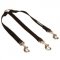 Triple Nylon American Bulldog Leash Coupler for Walking 3 Dogs at a Time