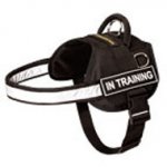 Nylon American Bulldog Harness with Reflective Strap for Training, Walking, Police Service, SAR and More