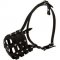 Walking and Training Leather Cage American Bulldog Muzzle