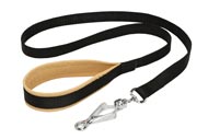 Nylon American Bulldog Leash with Support Material on the Handle for Walking and Training