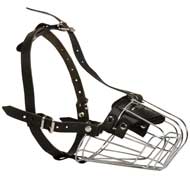 Wire Basket American Bulldog Muzzle for Comfortable Walking and Training