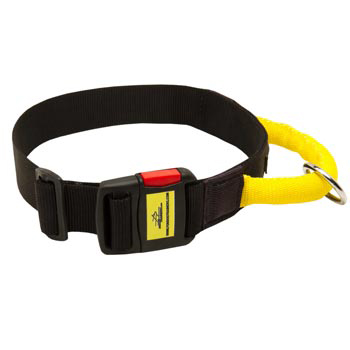 Nylon American Bulldog Collar with Quick Release Buckle