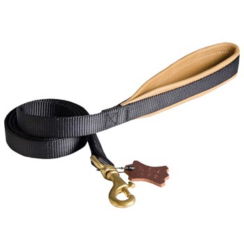 Everyday Nylon Dog Leash Destined for Police Tracking, Training American Bulldog