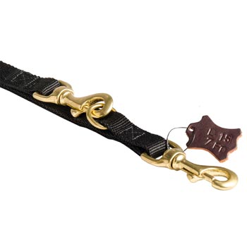 Corrosion Resistant Snap Hooks for Nylon American Bulldog Leash