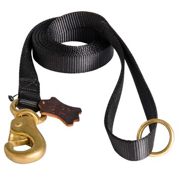 American Bulldog Nylon Leash for Dog Patrolling