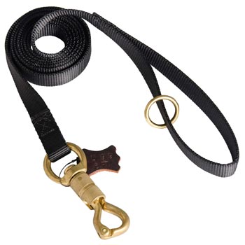 Professional Nylon Dog Leash for Police Training of American Bulldog