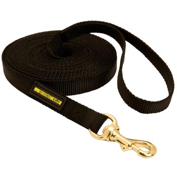 Tracking Extra Long Nylon American Bulldog Leash 