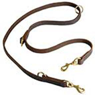Leather dog leash multi functional