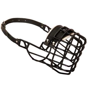 Winter Air Flow Metal Rubber Processed American Bulldog  Muzzle