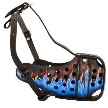 American Bulldog Muzzle for Walking and Training
