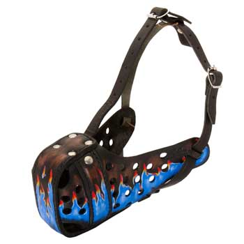American Bulldog Muzzle for Attack Training